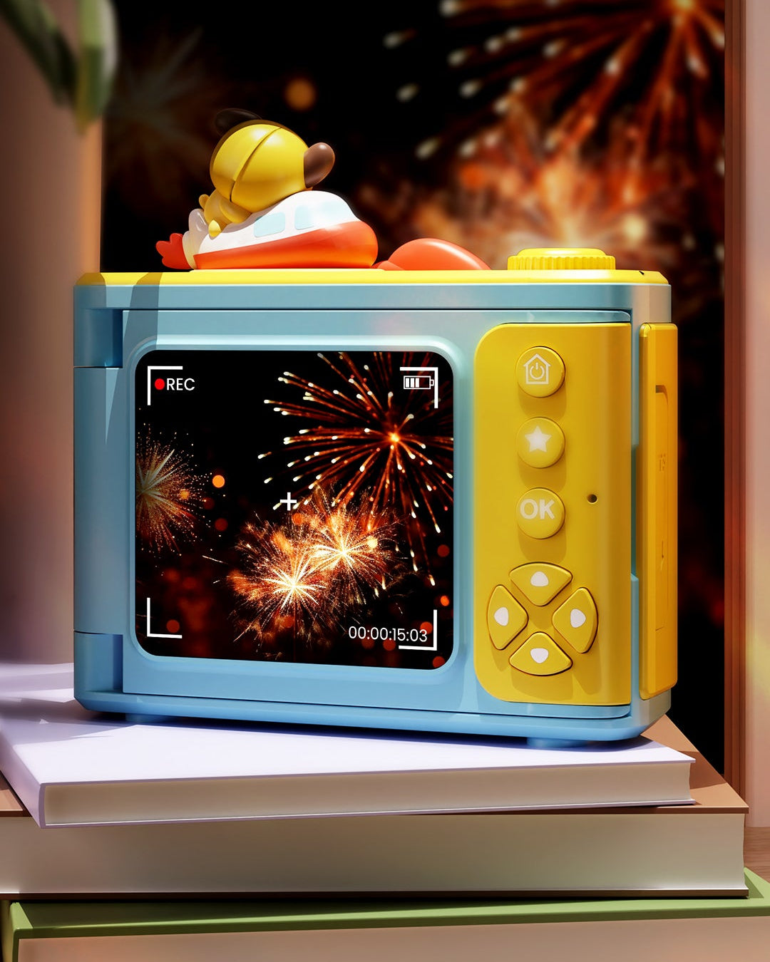 Bear Rotating Lens & Flip Screen Camera Pix & Play Co.