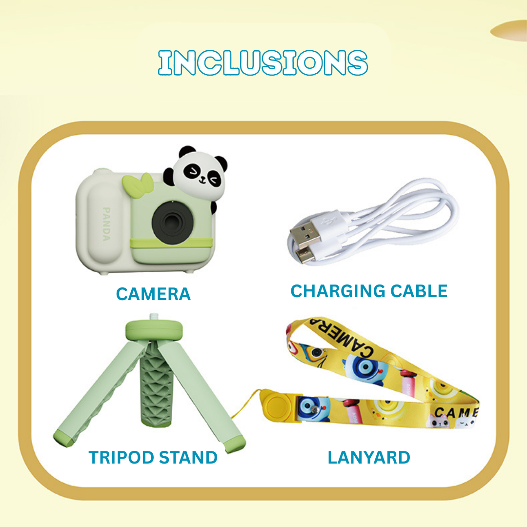 Panda Dual Camera w/ Tripod Stand Pix & Play Co.
