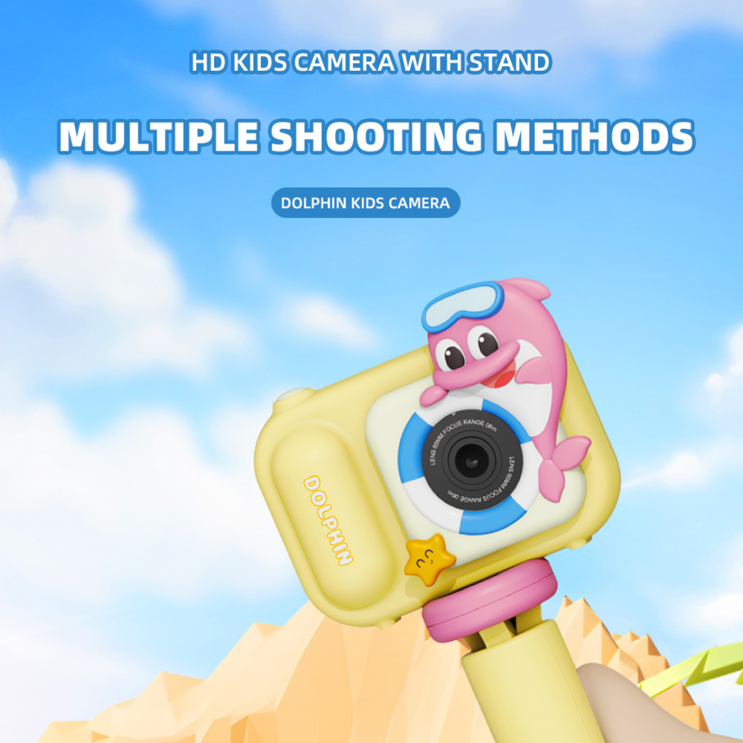 Dolphin Dual Camera w/ Tripod Stand Pix & Play Co.
