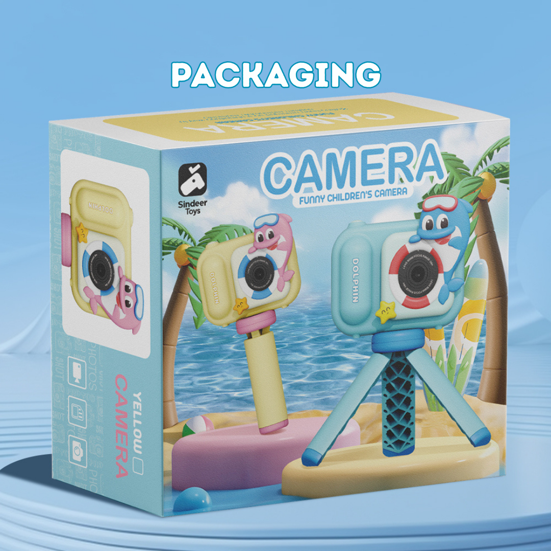 Dolphin Dual Camera w/ Tripod Stand Pix & Play Co.