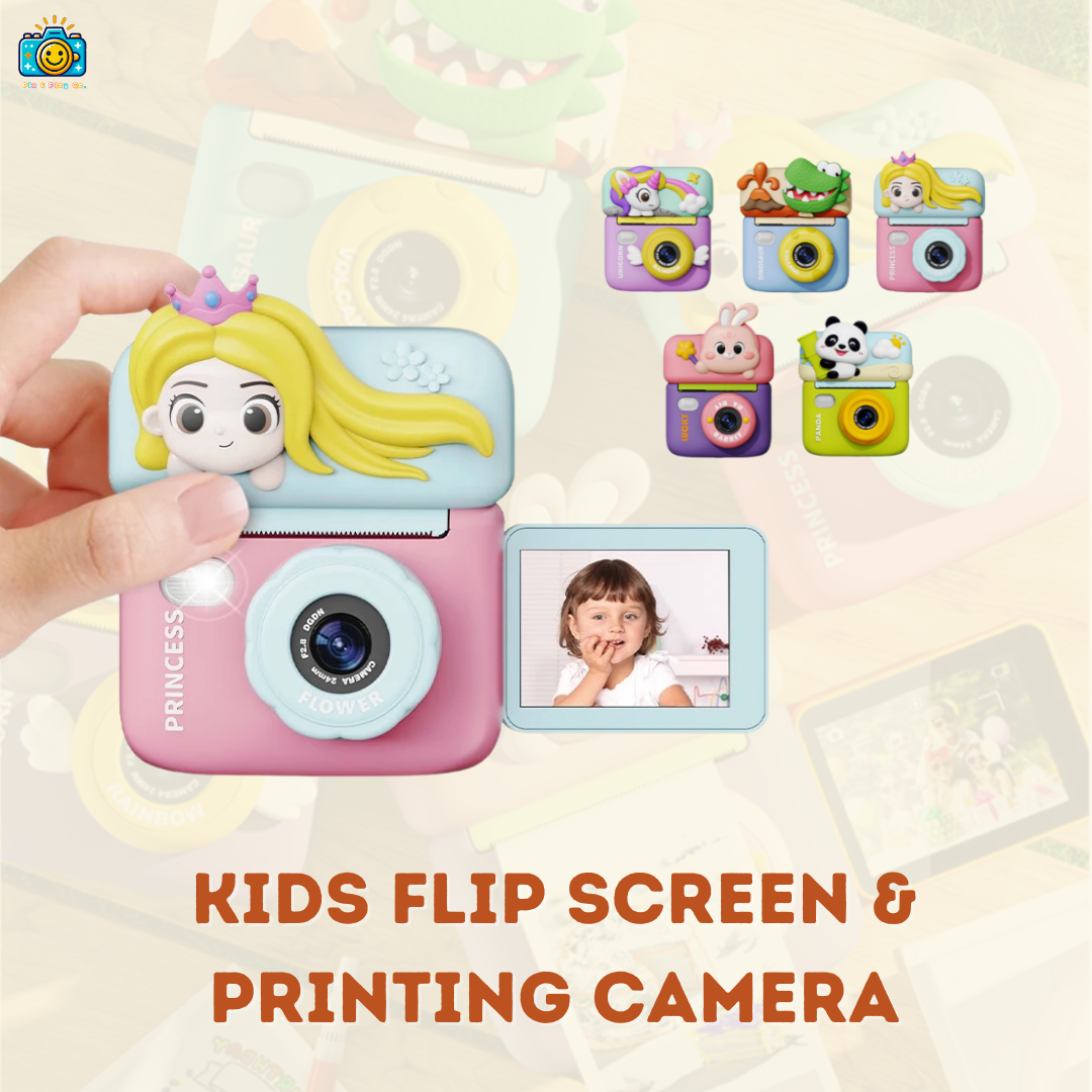 Panda Flip Screen Printing Camera Pix & Play Co.