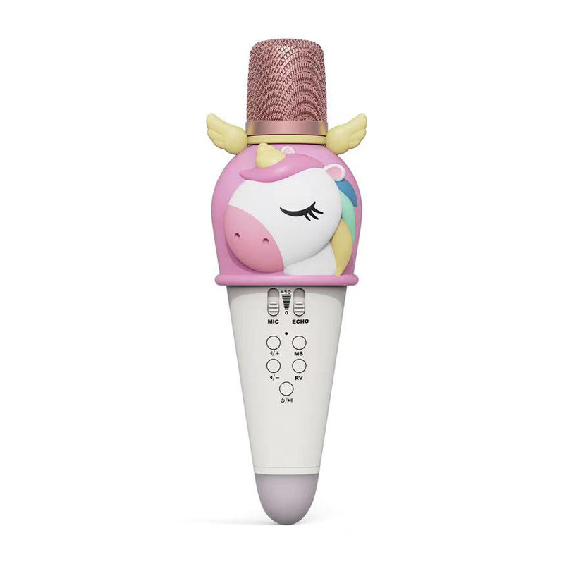Unicorn Karaoke Wireless Microphone & Bluetooth Speaker Pix & Play Co.