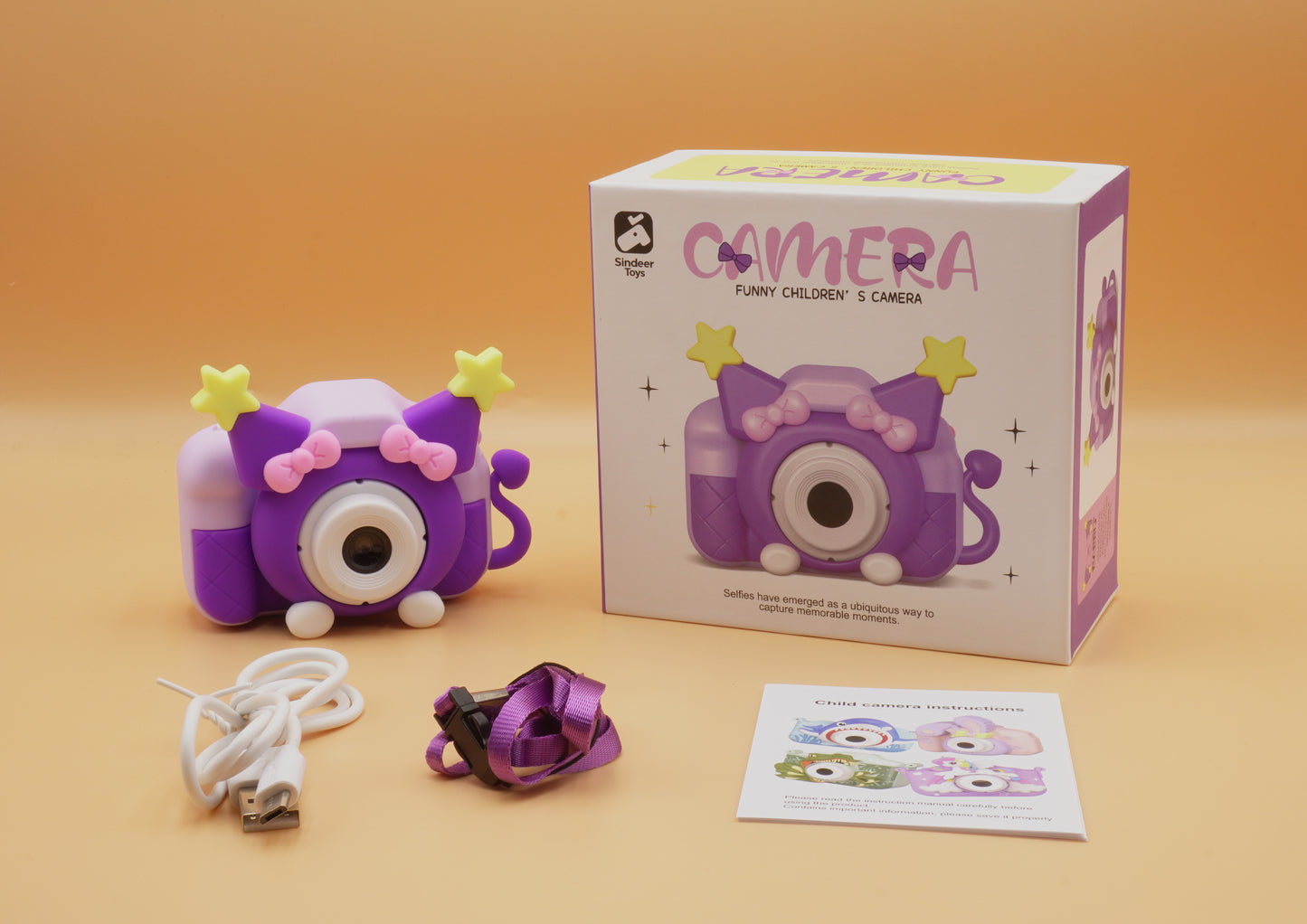 Kuromi- Inspired Digital Compact Camera Pix & Play Co.