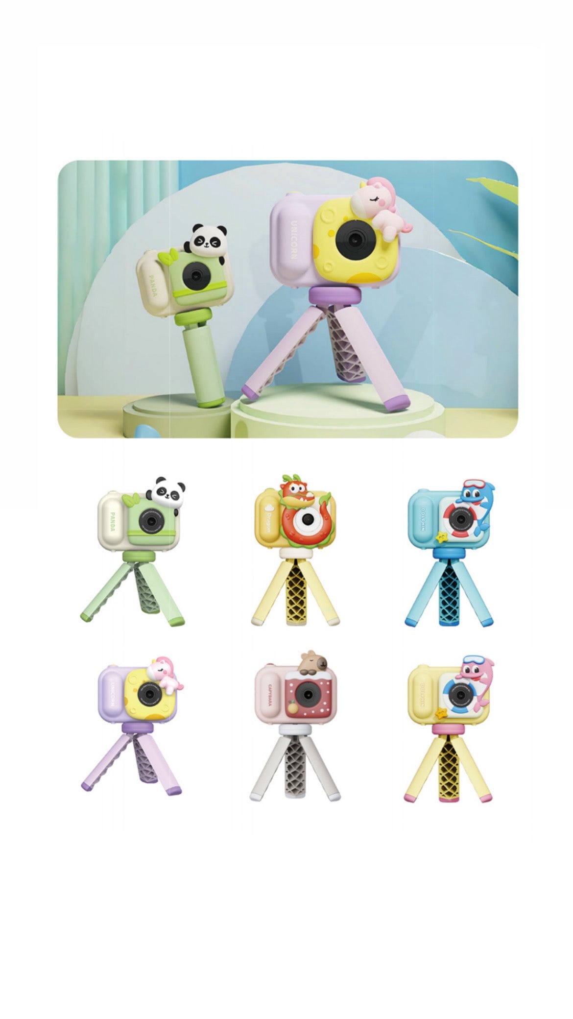 Dual Camera w/ Tripod Stand