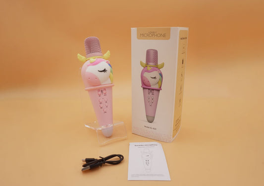 Unicorn Karaoke Wireless Microphone & Bluetooth Speaker Pix & Play Co.