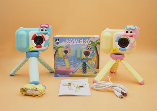 Dolphin Dual Camera w/ Tripod Stand Pix & Play Co.