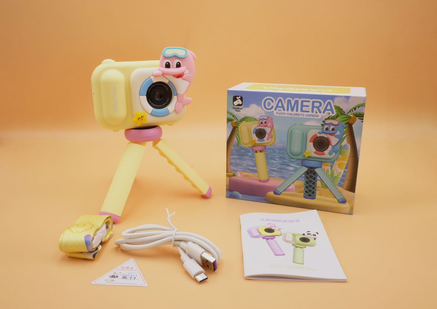 Dolphin Dual Camera w/ Tripod Stand Pix & Play Co.