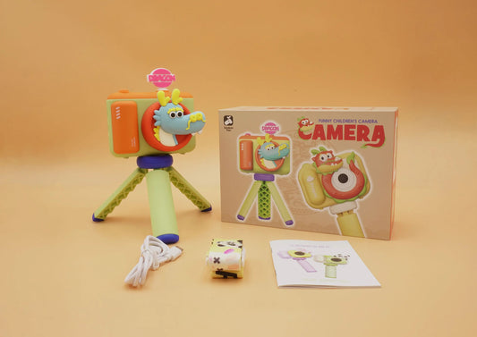 Dragon Dual Camera w/ Tripod Stand & Lens Cover Pix & Play Co.