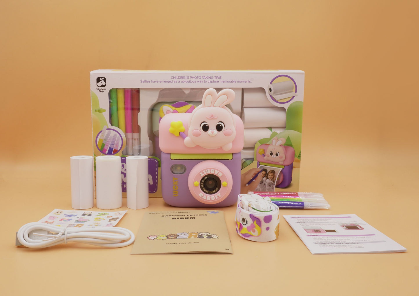 Bunny Flip Screen Printing Camera Pix & Play Co.