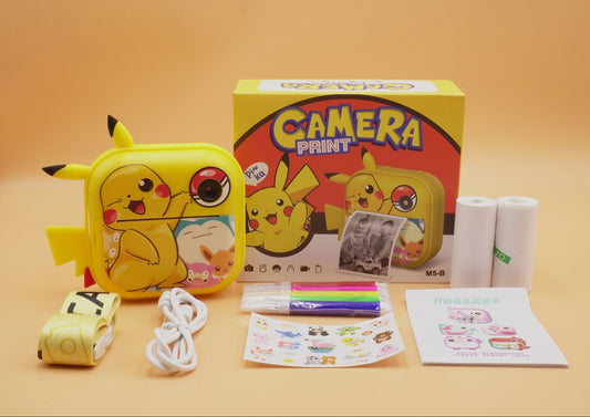 PIKACHU Instant Print Camera Pix & Play Co.