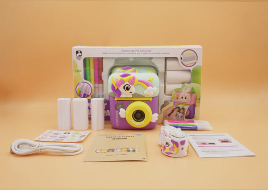 Unicorn Flip Screen Printing Camera Pix & Play Co.